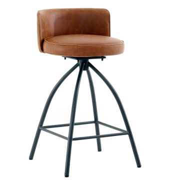 Dylan Bar Stool in PU Leather