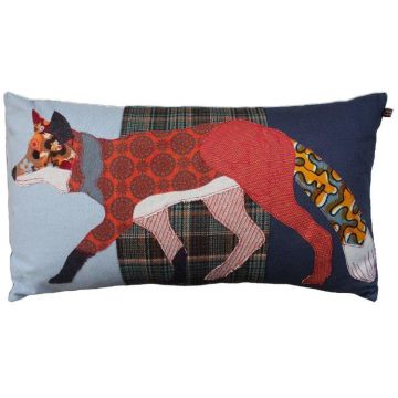 Carola Van Dyke Cushion Running Fox