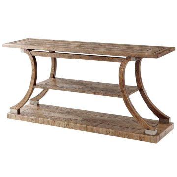 Arched Console Table Arden in Echo Oak