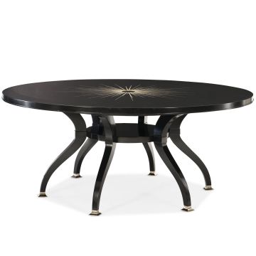 Total Eclipse Large Round Dining Table