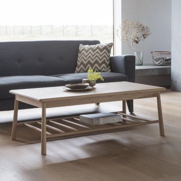 Coffee Table Nordic in Washed Oak