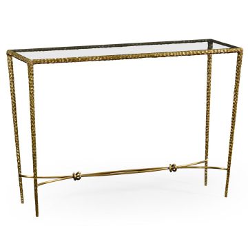 Console Table Hammered