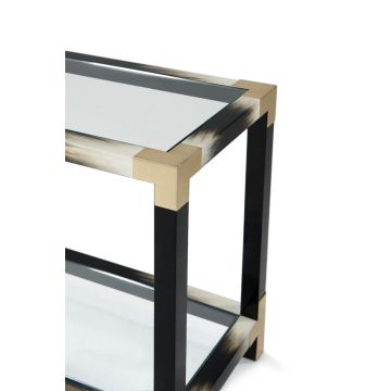 Cutting Edge Console Table in Black