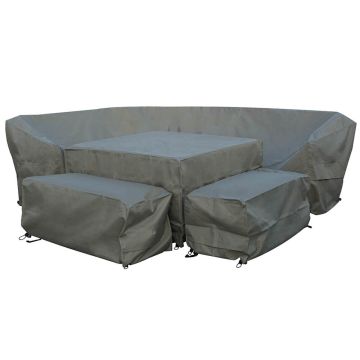 Covers for Woven Curved Corner Sofa Set