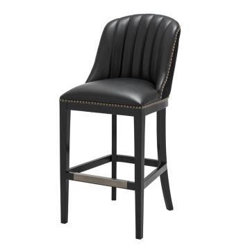 Eichholtz Bar Stool Balmore in Faux Leather