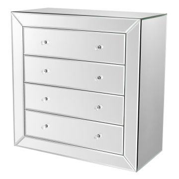 Eichholtz Chest of Drawers Brera - Clear Glass