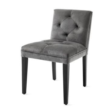 Dining Chair Cesare in Granite Grey