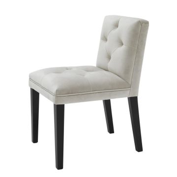 Dining Chair Cesare in Pebble Grey