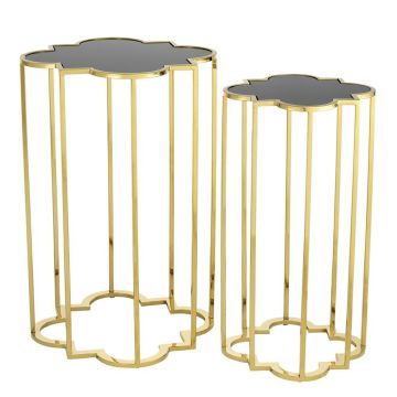 Eichholtz Side Table Concentric Set of 2 - Gold