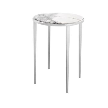 Eichholtz Side Table Fredo with Marble Top