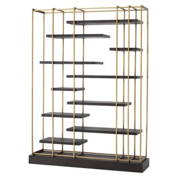 Etagere Ward in Brushed Brass