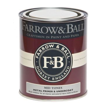 Farrow and Ball Undercoat for Exterior Metal - Mid Tones