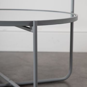 Denver Grey Contemporary Coffee Table