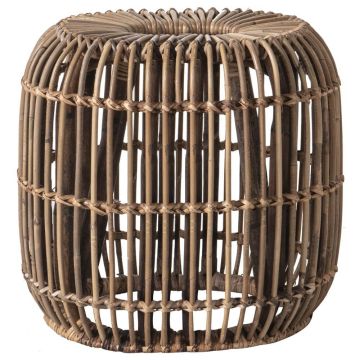 Maputo Large Side Table in Rattan
