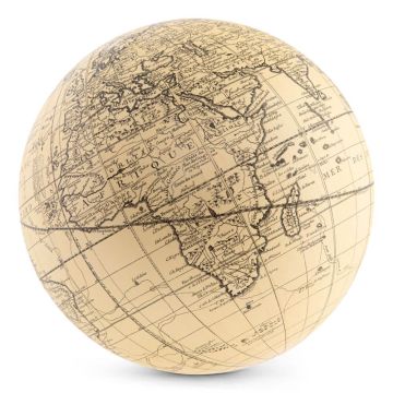 Vaugondy Ivory World Globe 18cm