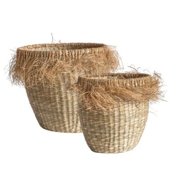 Cornwall Set of 2 Natural Baskets