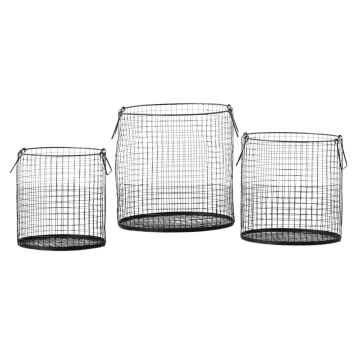 Gabriel Set of 3 Wire Baskets