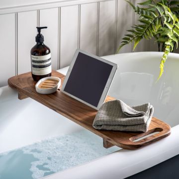 And Relax Wooden Bath Tray