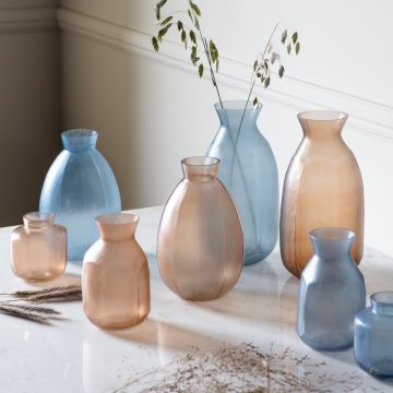 River Brown Glass Vase Medium