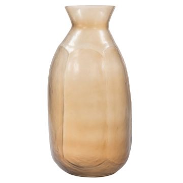 River Brown Glass Vase Large