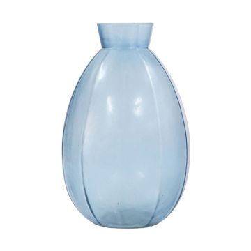 River Blue Glass Vase Medium