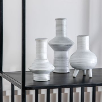Rory White Porcelain Vase Small