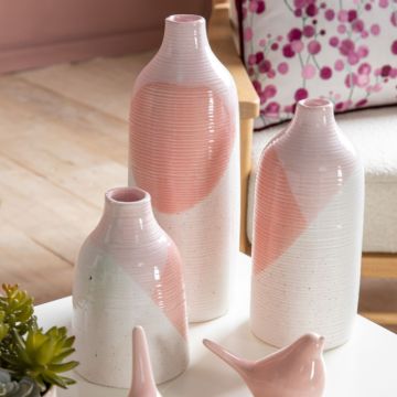 Dallas Pink Vase Medium