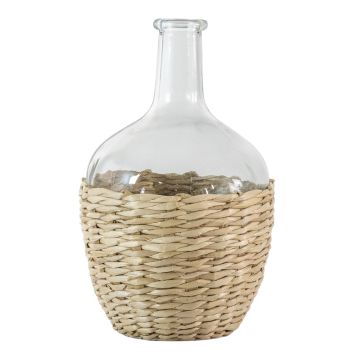 Kendal Small Bottle Vase with Water Hyacinth
