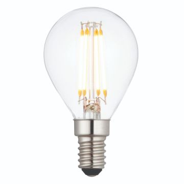E14 LED Filament Golf Bulb Clear