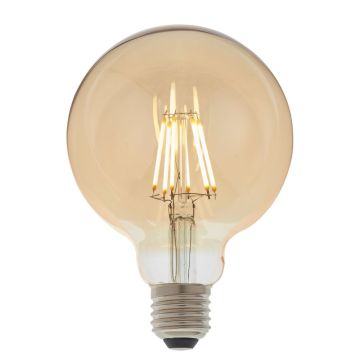 E27 LED Filament Small Globe Bulb Amber