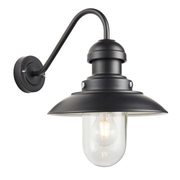 Falmouth Large Outdoor Wall Light Black