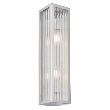 Sonoma Double Ribbed Glass Wall Light