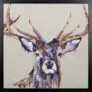 Majesty by Louise Luton - Framed Canvas Print