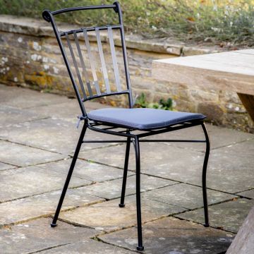 Coniston Black Outdoor Dining Chair
