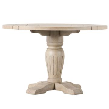 Lindale Round Teak Outdoor Dining Table