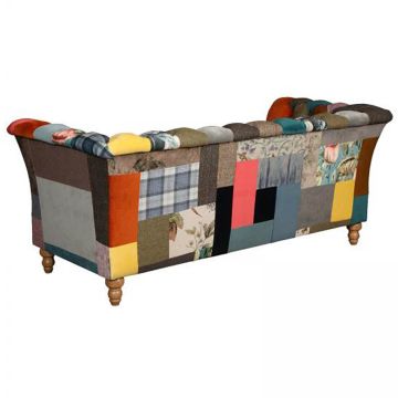 Rutland Harlequin Patchwork 2 Seater Sofa