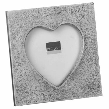 Photo Frame Heart Silver Height 9cm