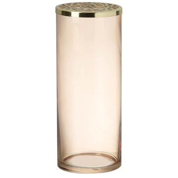 Parlane Vase Clarissa With Lid Pink - L