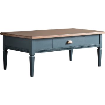 Pavilion Chic Coffee Table Bronte with 1 Drawer in Storm