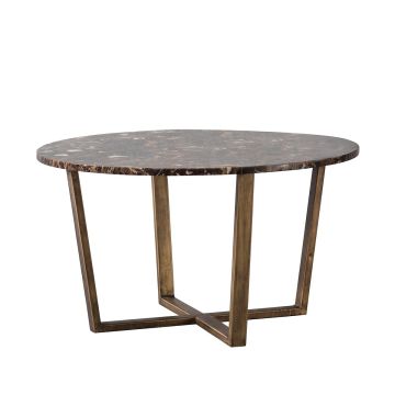 Pavilion Chic Coffee Table Emperor Round in Marble