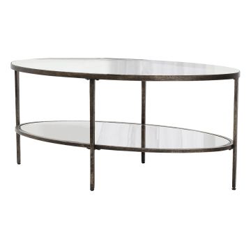 Coffee Table Pierre in Aged Bronze
