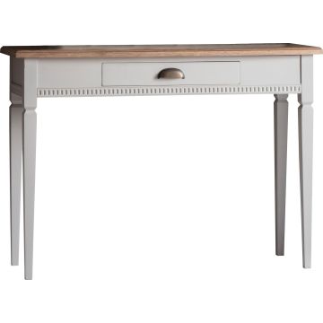 Pavilion Chic Console Table Bronte with 1 Drawer in Taupe