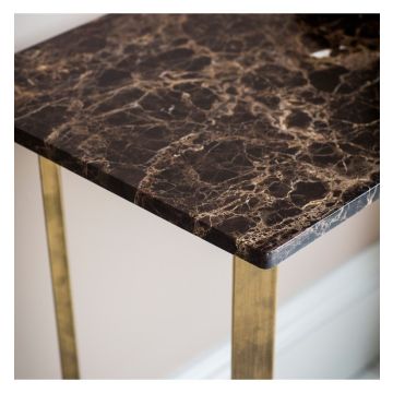 Pavilion Chic Console Table Emperor in Marble 