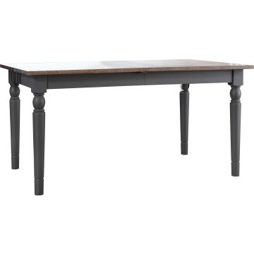 Pavilion Chic Extending Dining Table Cookham in Grey