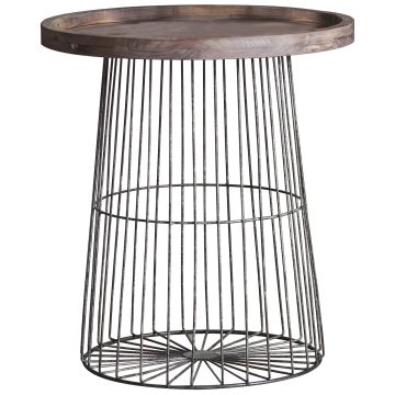Pavilion Chic Side Table Menzies Industrial Timber