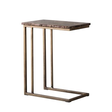 Pavilion Chic Emperor Supper Table in Marble