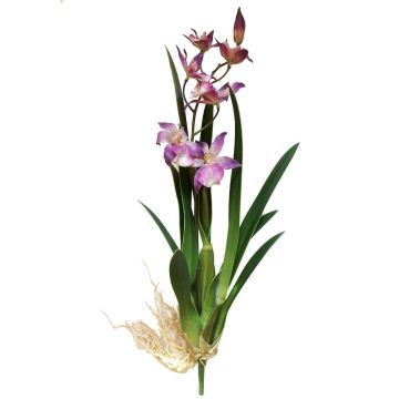 Artificial Orchid Miltonia - Purple