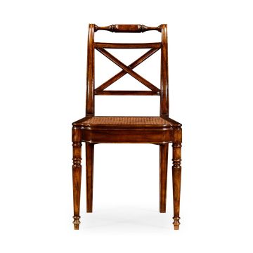 Jonathan Charles Regency Cross Frame Back Side Chair