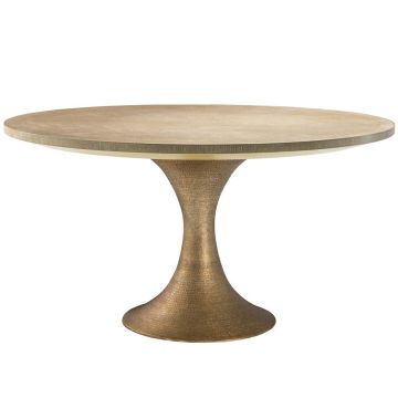 Round Dining Table Melchior in Washed