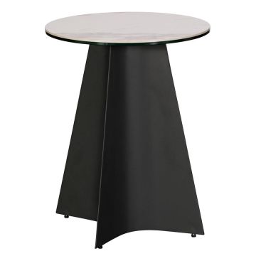 Round Lamp Table Paulo in Ceramic